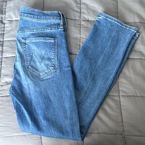 MOTHER the mid rise dazzler ankle jeans - we the animals EUC